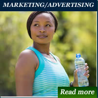 how to advertise bottle water in nigeria